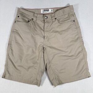 Mountain Khakis Men's LoDo Utility Slim Fit‎ Shorts 30x10 Khaki Outdoor Hiking